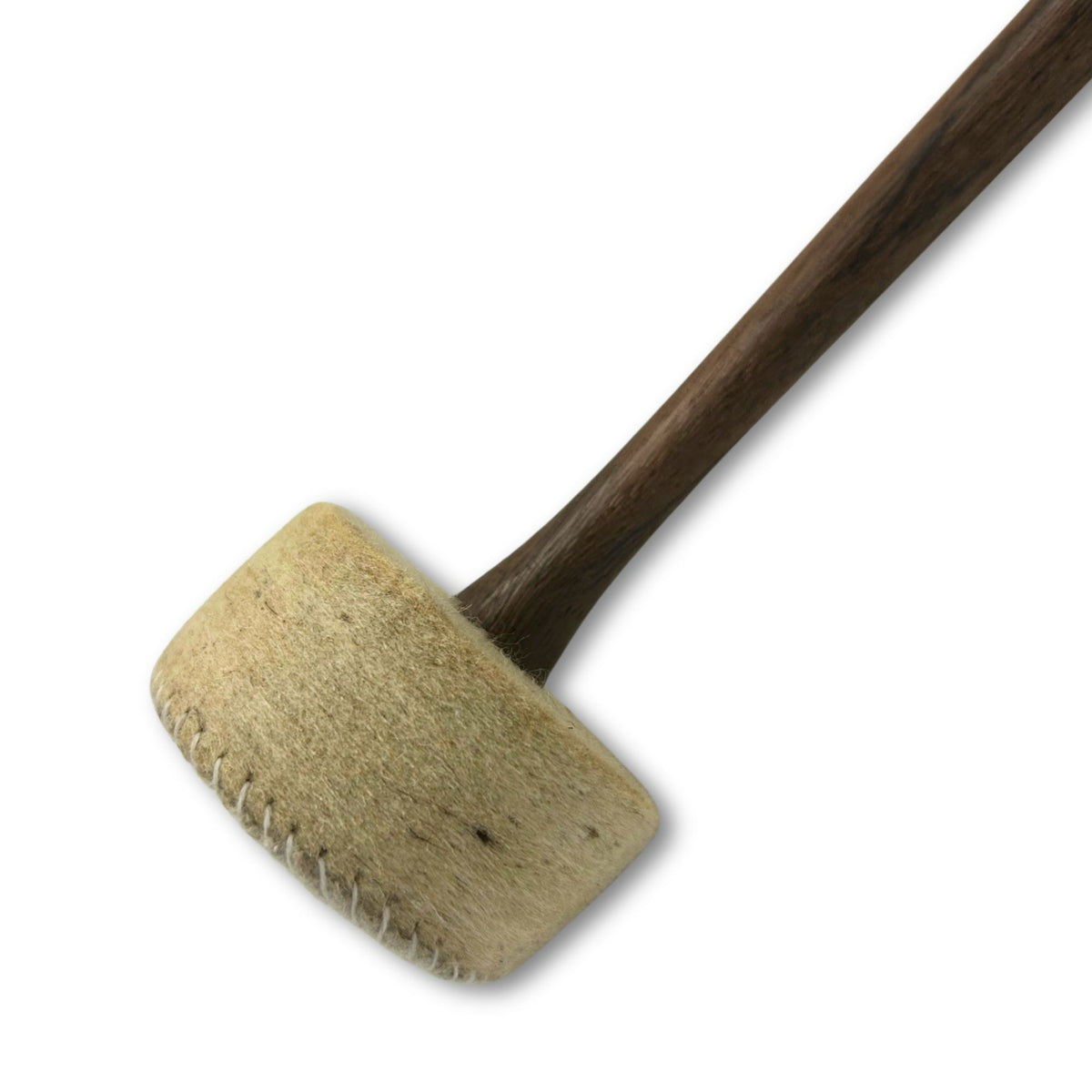 Maza grande con punta de fieltro · 33 cm