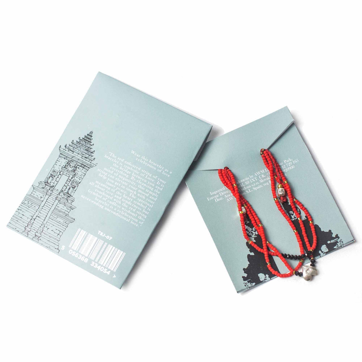 Pulsera de cordón del templo · Amor incondicional