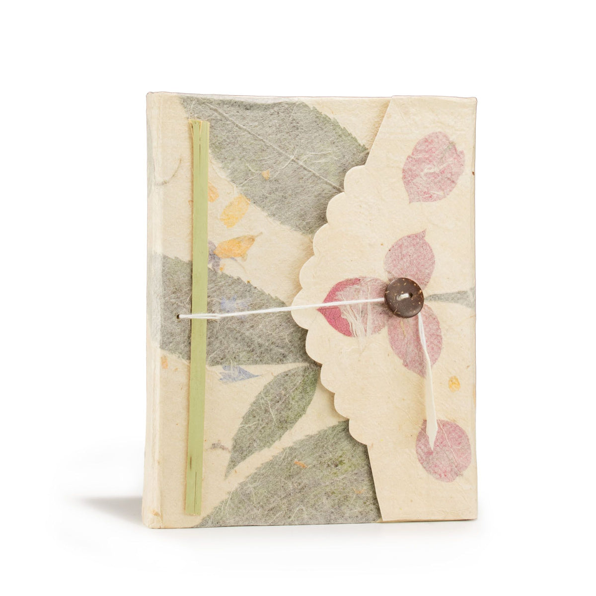 Cuaderno de papel lokta · Buganvilla · 15 × 12 cm