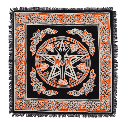 Mantel de altar con flecos · Madre Tierra