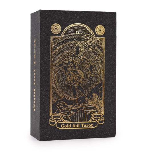 Tarot dorado con libro · Caja de regalo