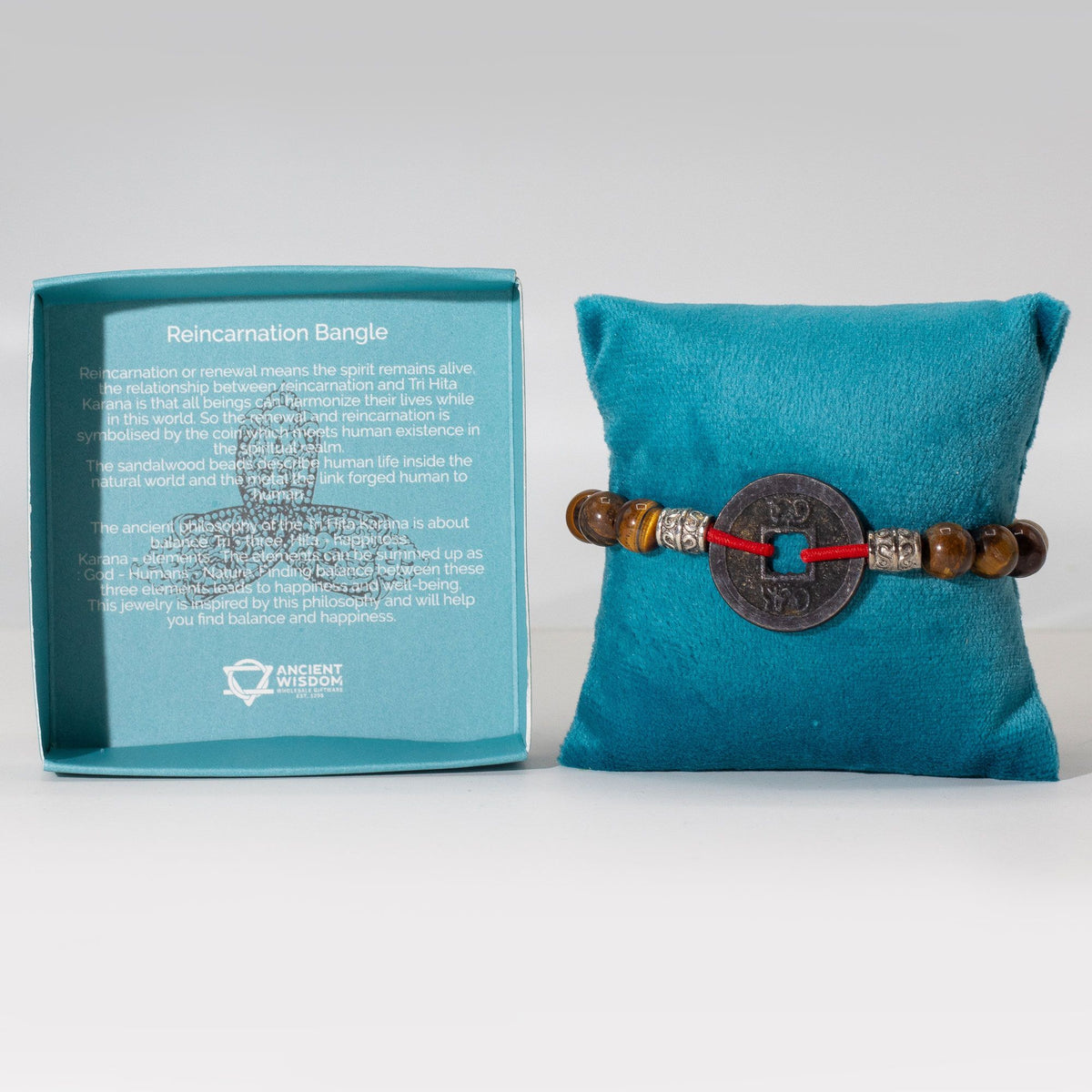 Pulsera Tri Hita Karana · Reencarnación