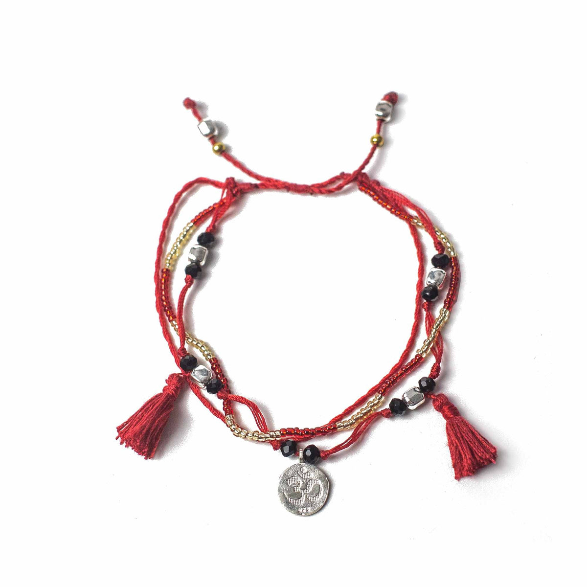 Pulsera de cordón del templo · Sabiduría sin fin