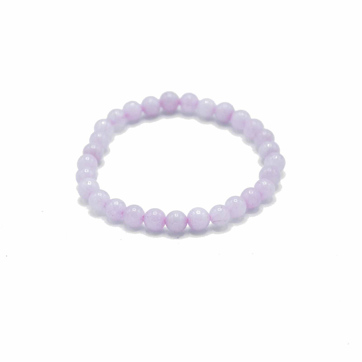 Pulsera de intención de cuarzo rosa · Amor