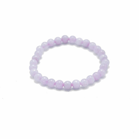 Pulsera de intención de cuarzo rosa · Amor