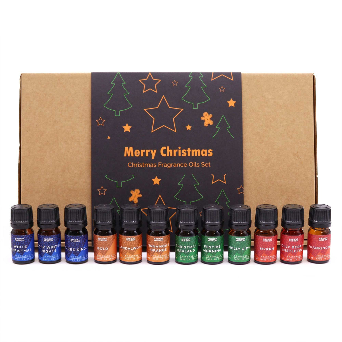 Set de aceites de fragancia navideños · Aromas de Navidad