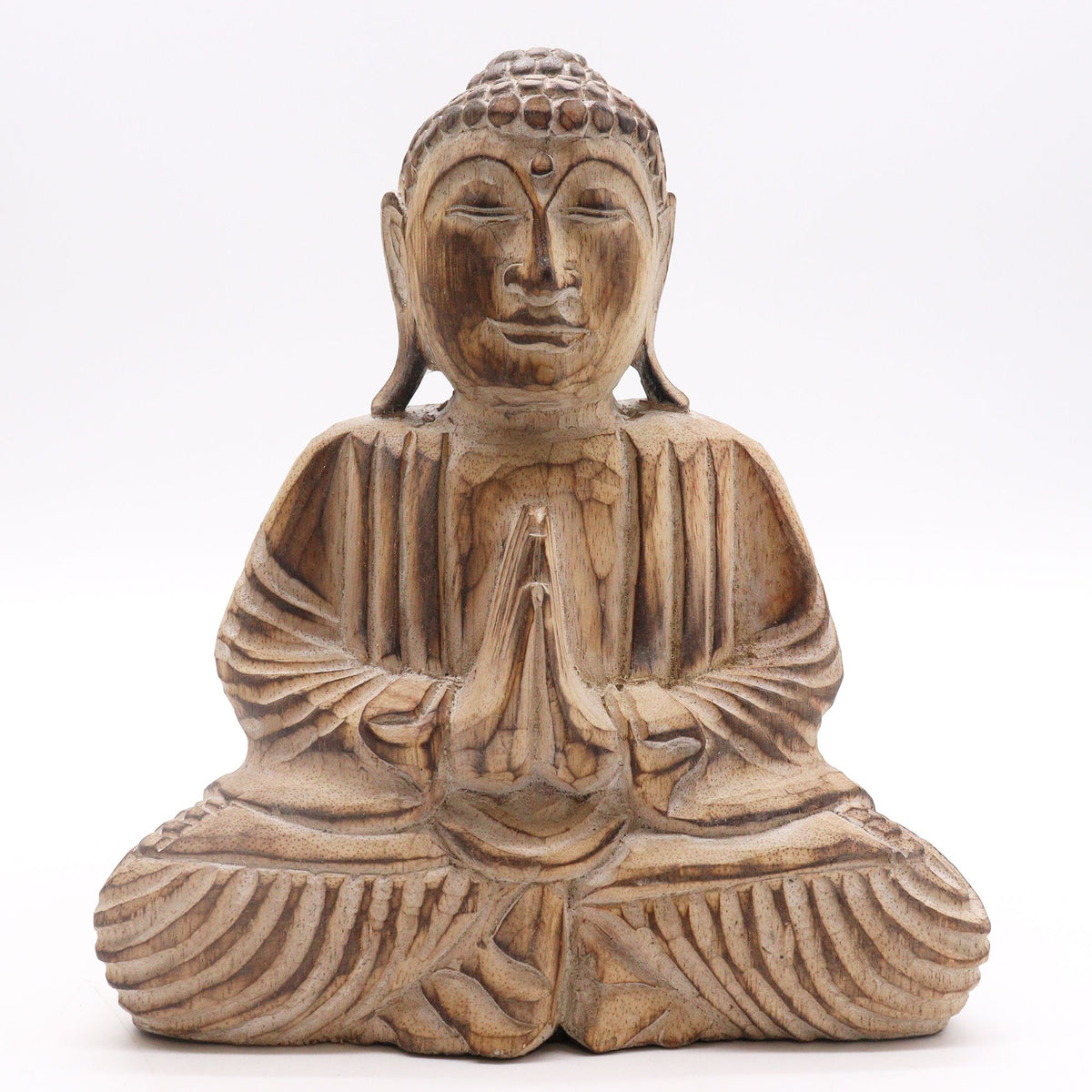 Buda decorativo de madera · Mandala clásico natural