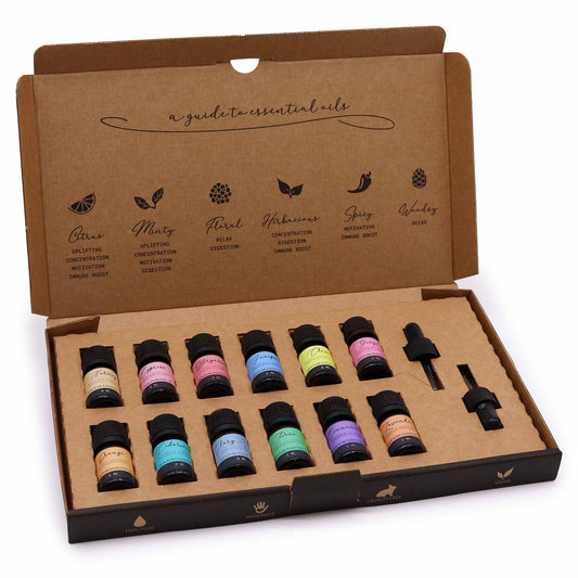 Set de 12 aceites esenciales · Otoño