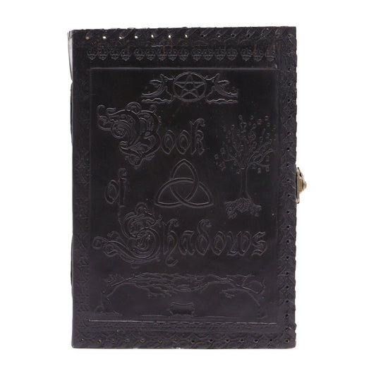 Cuaderno grande de las Sombras de cuero · Negro