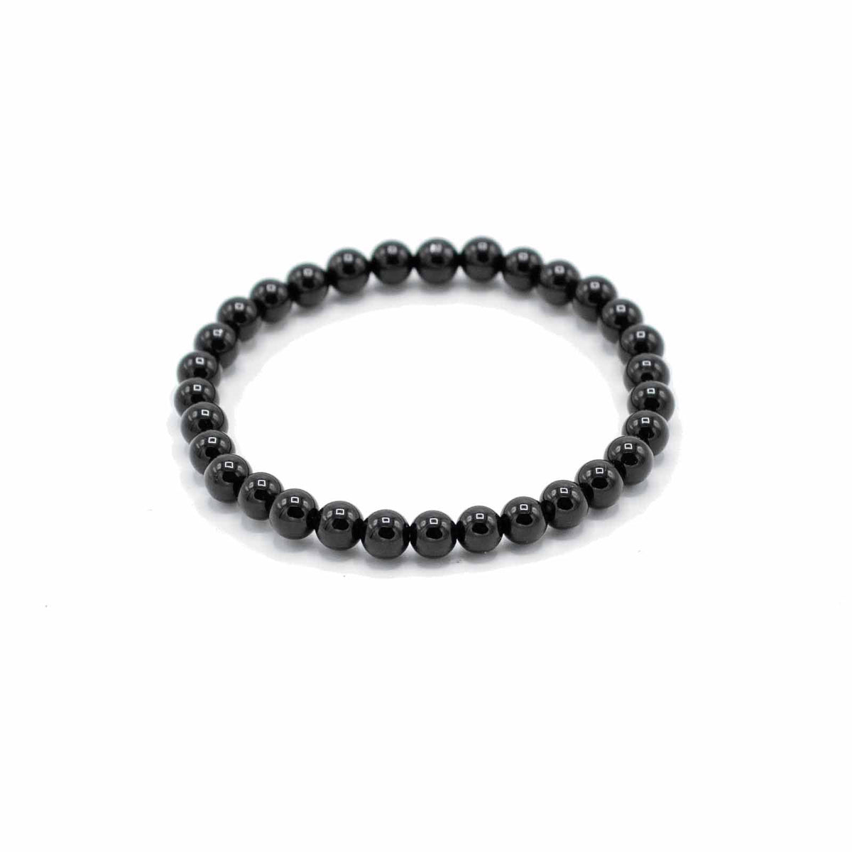 Pulsera de intención de ágata negra · Protección