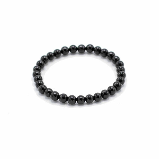 Pulsera de intención de ágata negra · Protección