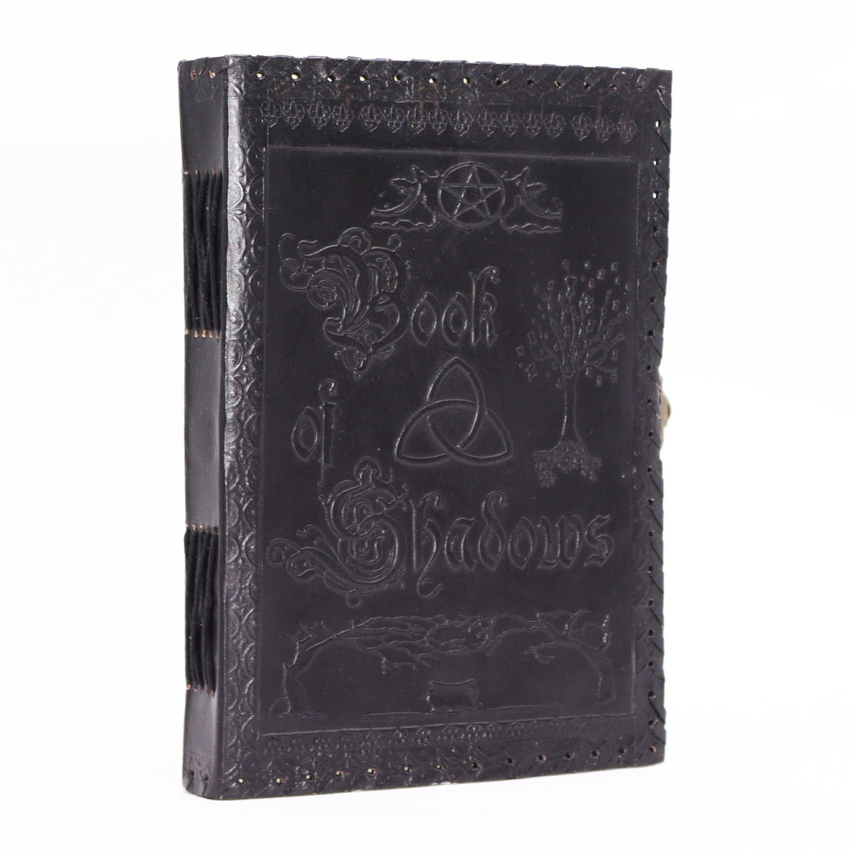 Cuaderno grande de las Sombras de cuero · Negro