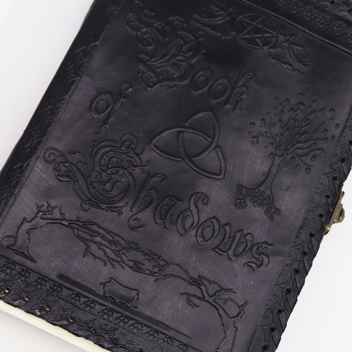 Cuaderno grande de las Sombras de cuero · Negro