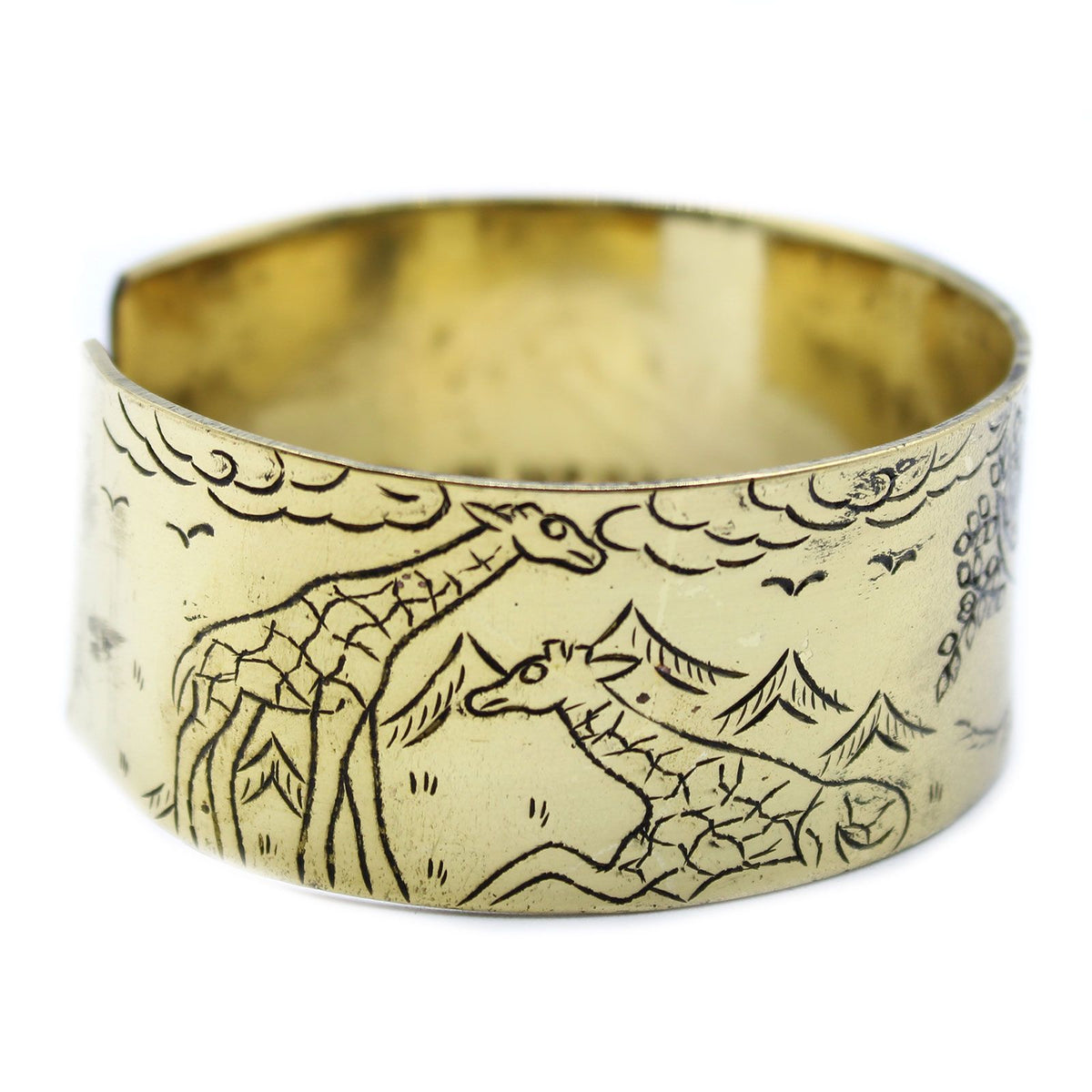Pulsera tibetana de latón · Árbol de la vida