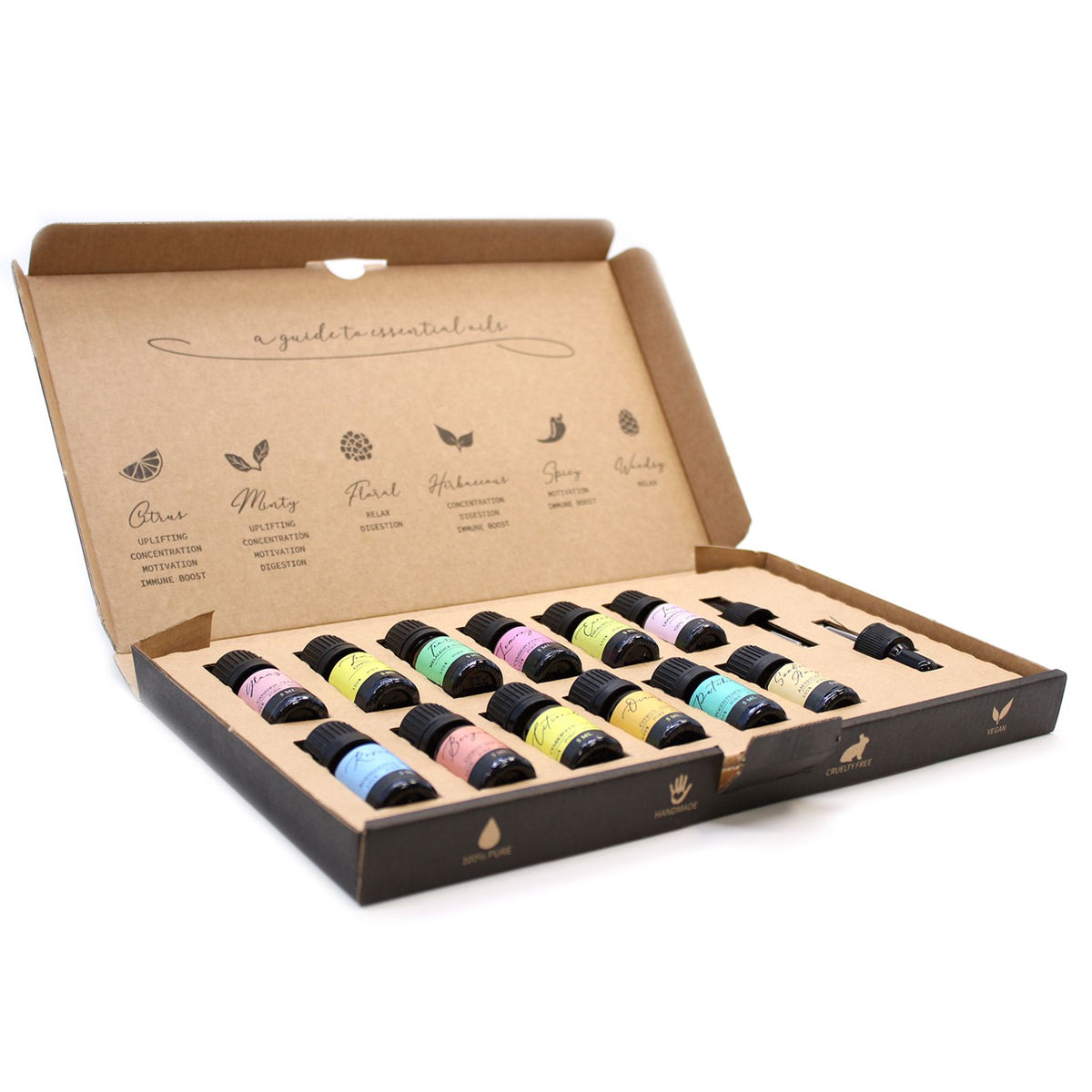 Set Top 12 de aceites esenciales – 12 × 5 ml