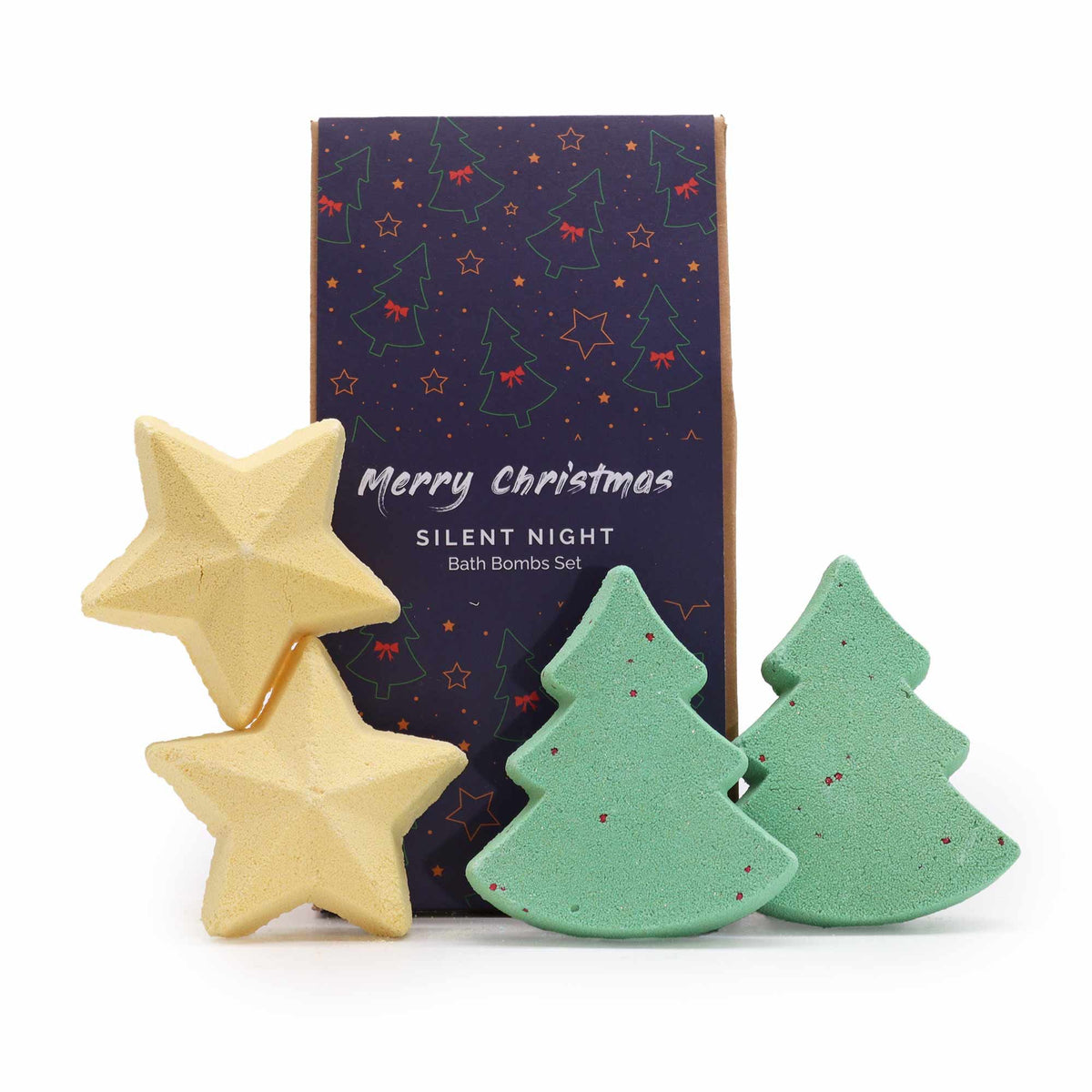 Pack de bombas de baño navideñas · Noche de paz