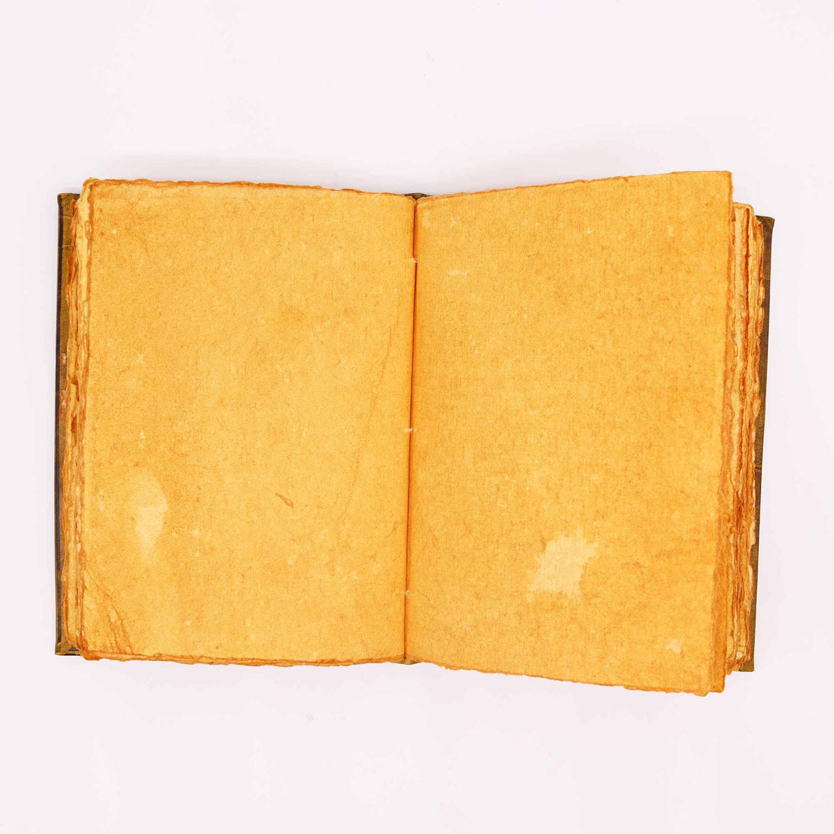 Cuaderno de cuero marrón · Búhos de zinc