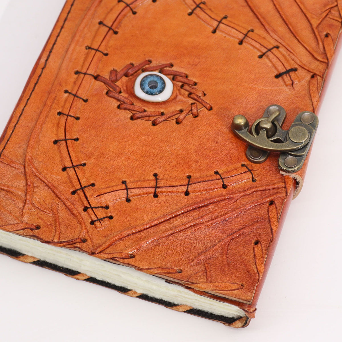 Cuaderno de cuero · Ojo turco