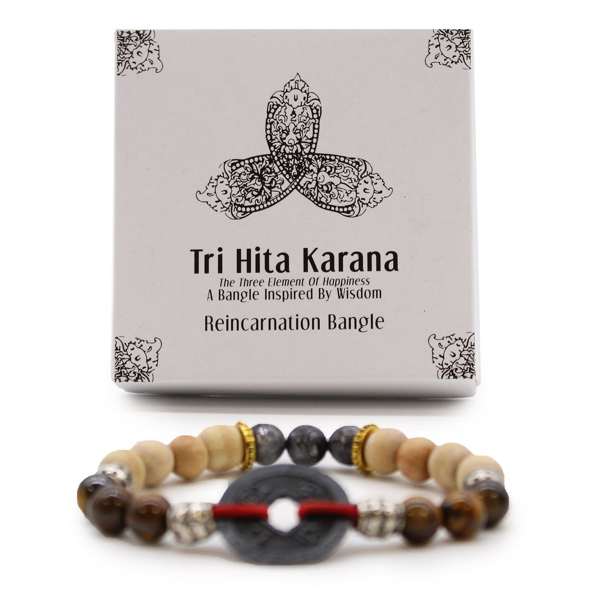 Pulsera Tri Hita Karana · Reencarnación