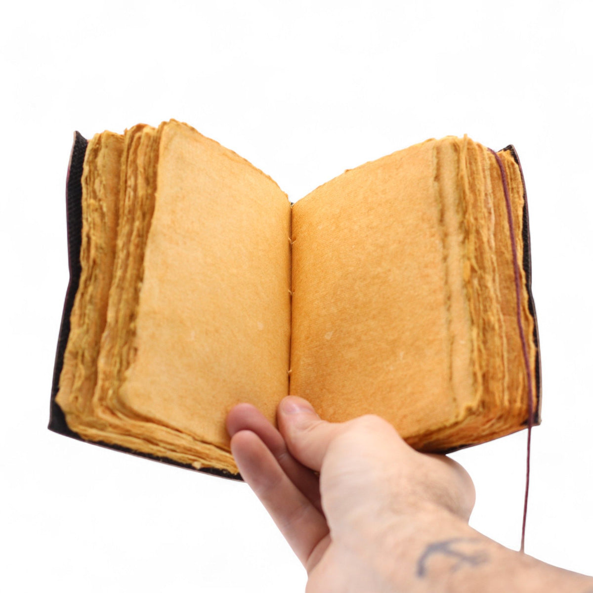 Cuaderno de cuero grueso · No todos los días son buenos