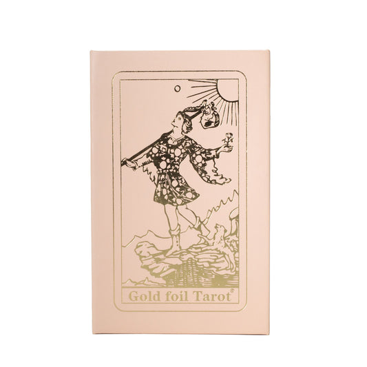 Tarot con lámina rubí · Caja de regalo rosa