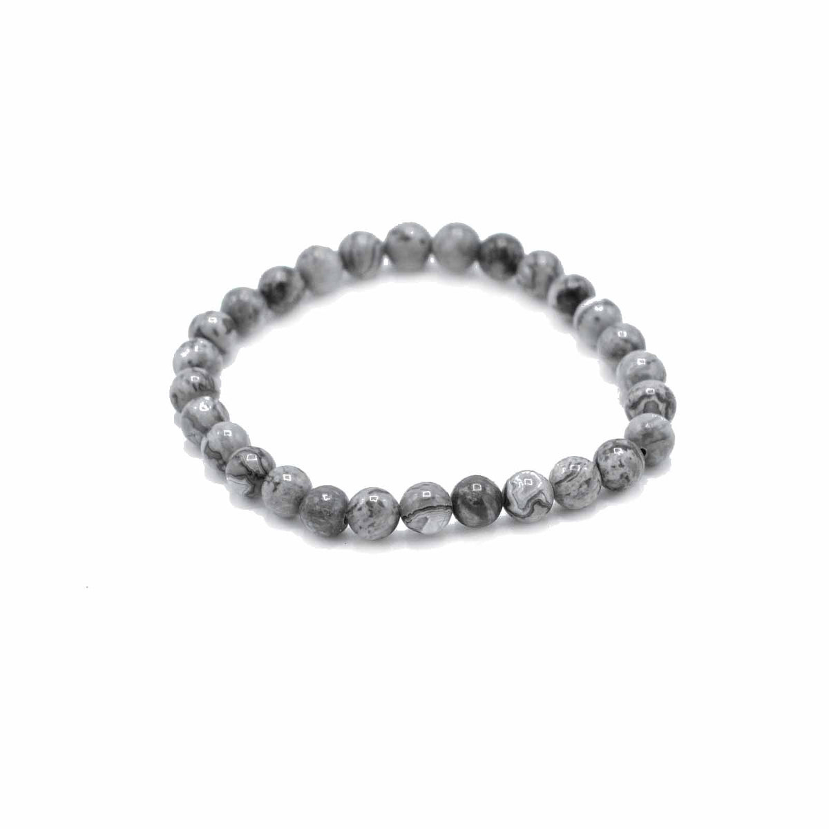 Pulsera de intención de jaspe mapa · Prosperidad