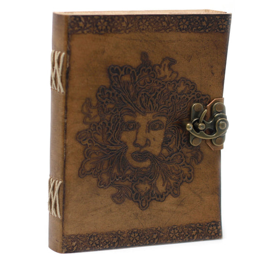 Cuaderno de cuero · Hombre Verde