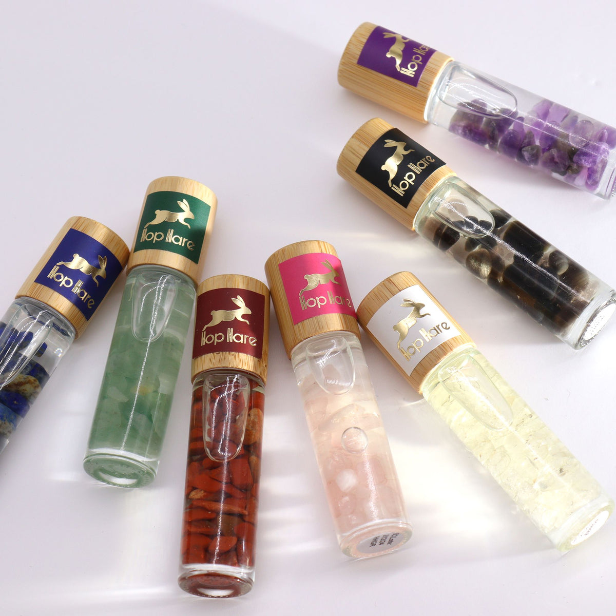 Roll-on aromático con amatista · La Luna